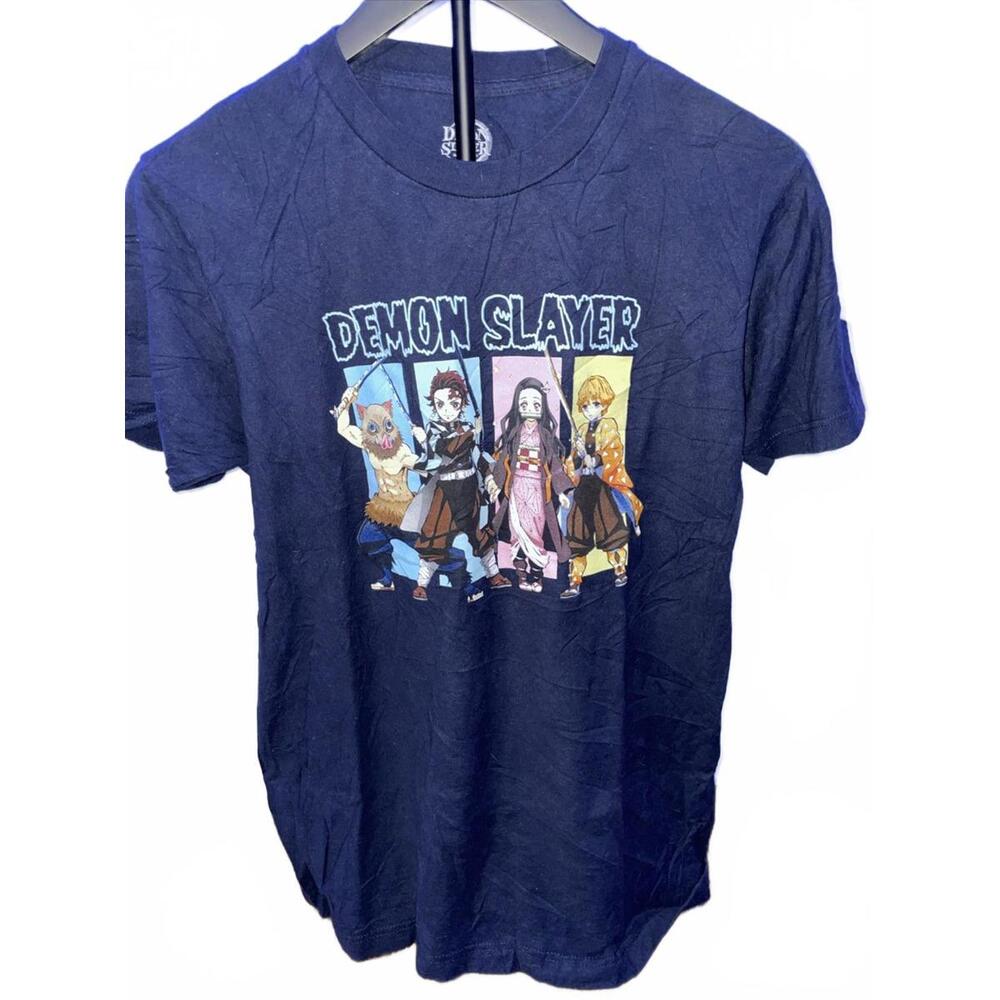 Demon Slayer t-shirt‎ MENS SIZE SMALL BLUE